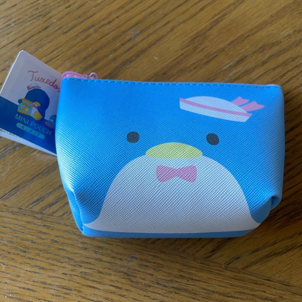 Sanrio Tuxedo Sam Mini Pouch NWT
